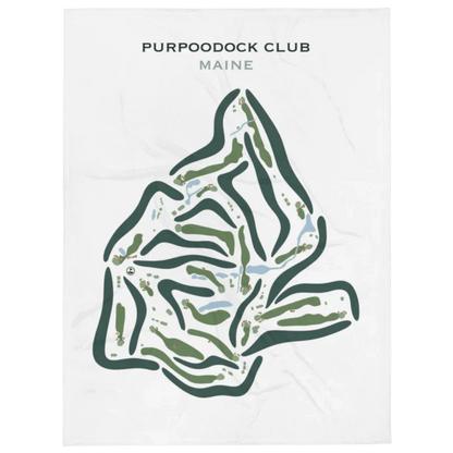 Purpoodock Club, Maine - Printed Golf Courses