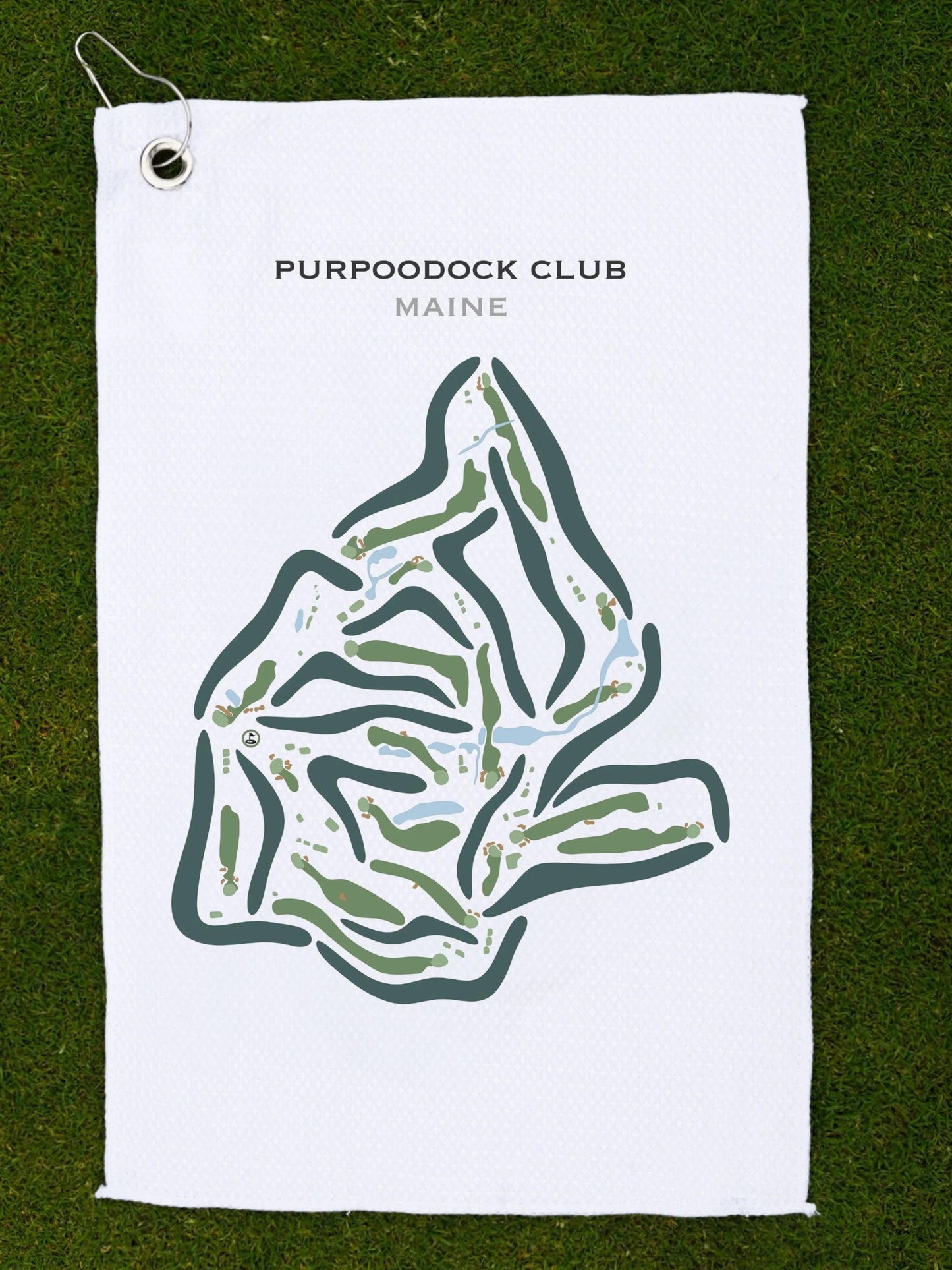 Purpoodock Club, Maine - Printed Golf Courses