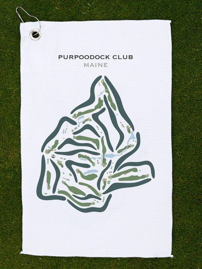 Purpoodock Club, Maine - Printed Golf Courses