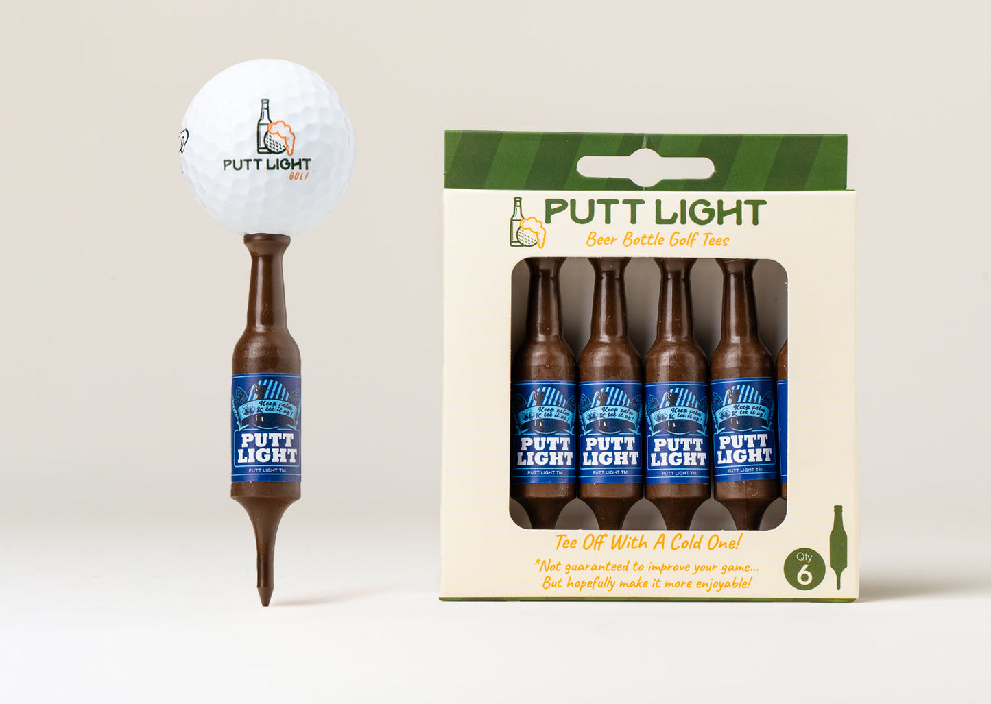 Beer Bottle Golf Tee