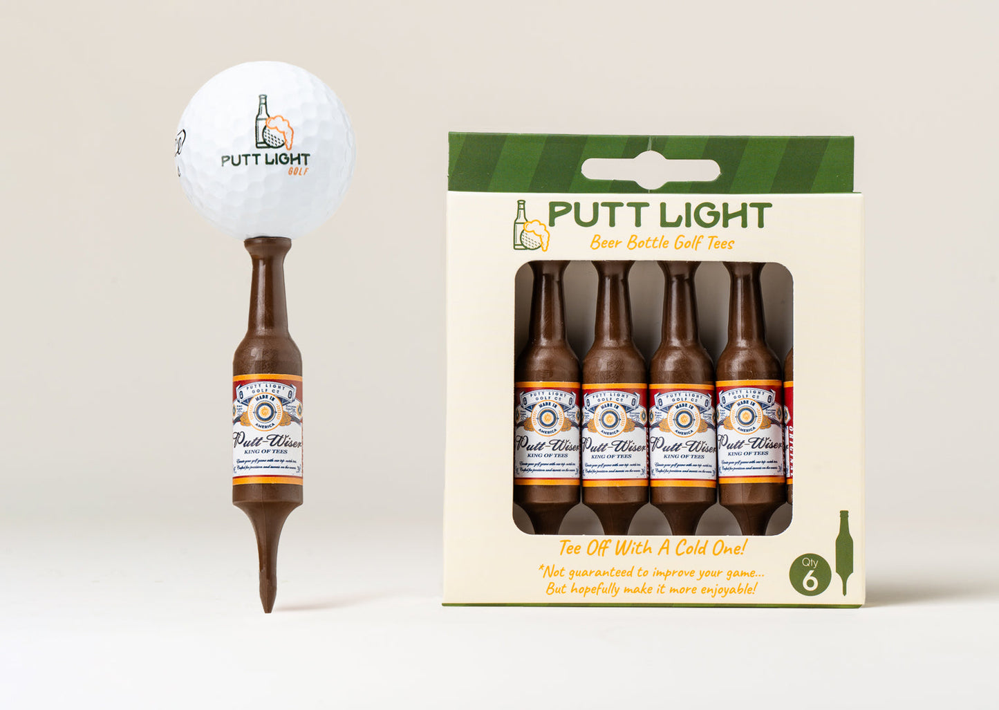 Beer Bottle Golf Tee