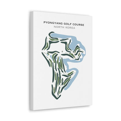 Pyongyang Golf Course, North Korea - Printed Golf Course