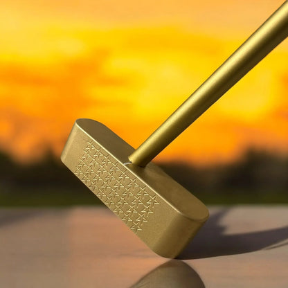 Lombardi Golf Custom Gold Blocstar Blade Golf Putter - GOLF LEAGUE