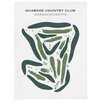 Quaboag Country Club, Massachusetts - Printed Golf Courses