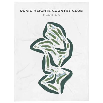 Quail Heights Country Club, Florida - Printed Golf Courses