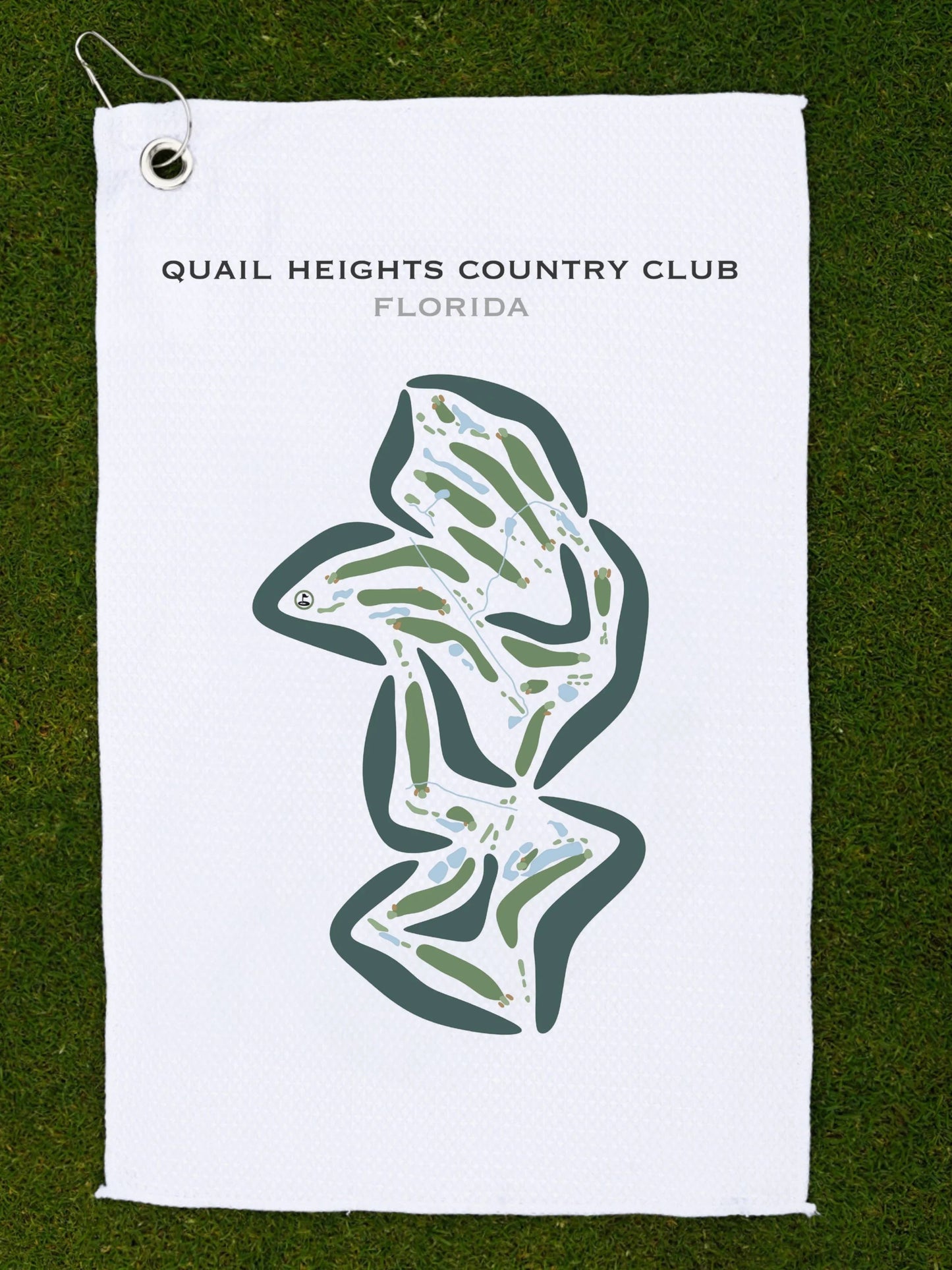 Quail Heights Country Club, Florida - Printed Golf Courses