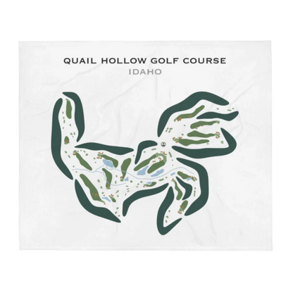 Quail Hollow Golf Course, Boise, Idaho - Printed Golf Courses