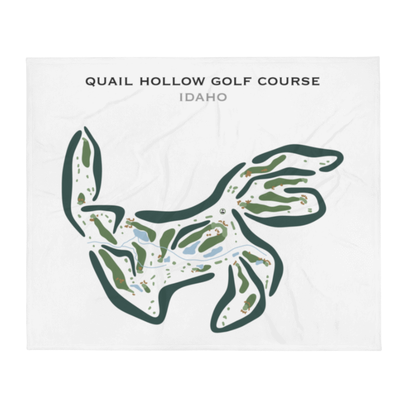 Quail Hollow Golf Course, Idaho - Printed Golf Courses