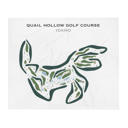 Quail Hollow Golf Course, Idaho - Printed Golf Courses