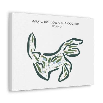 Quail Hollow Golf Course, Idaho - Printed Golf Courses