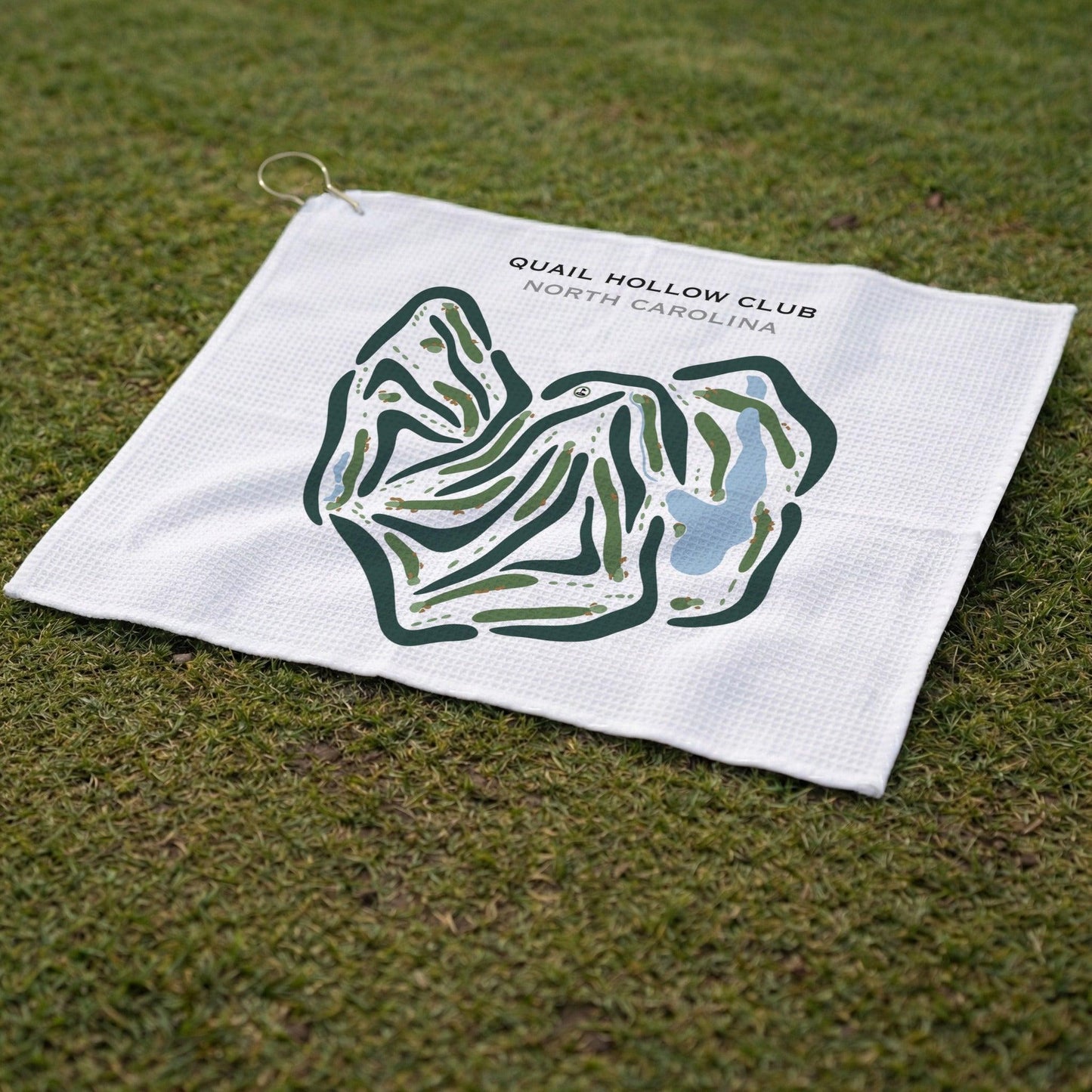 Quail Hollow Golf Club, North Carolina - Printed Golf Courses