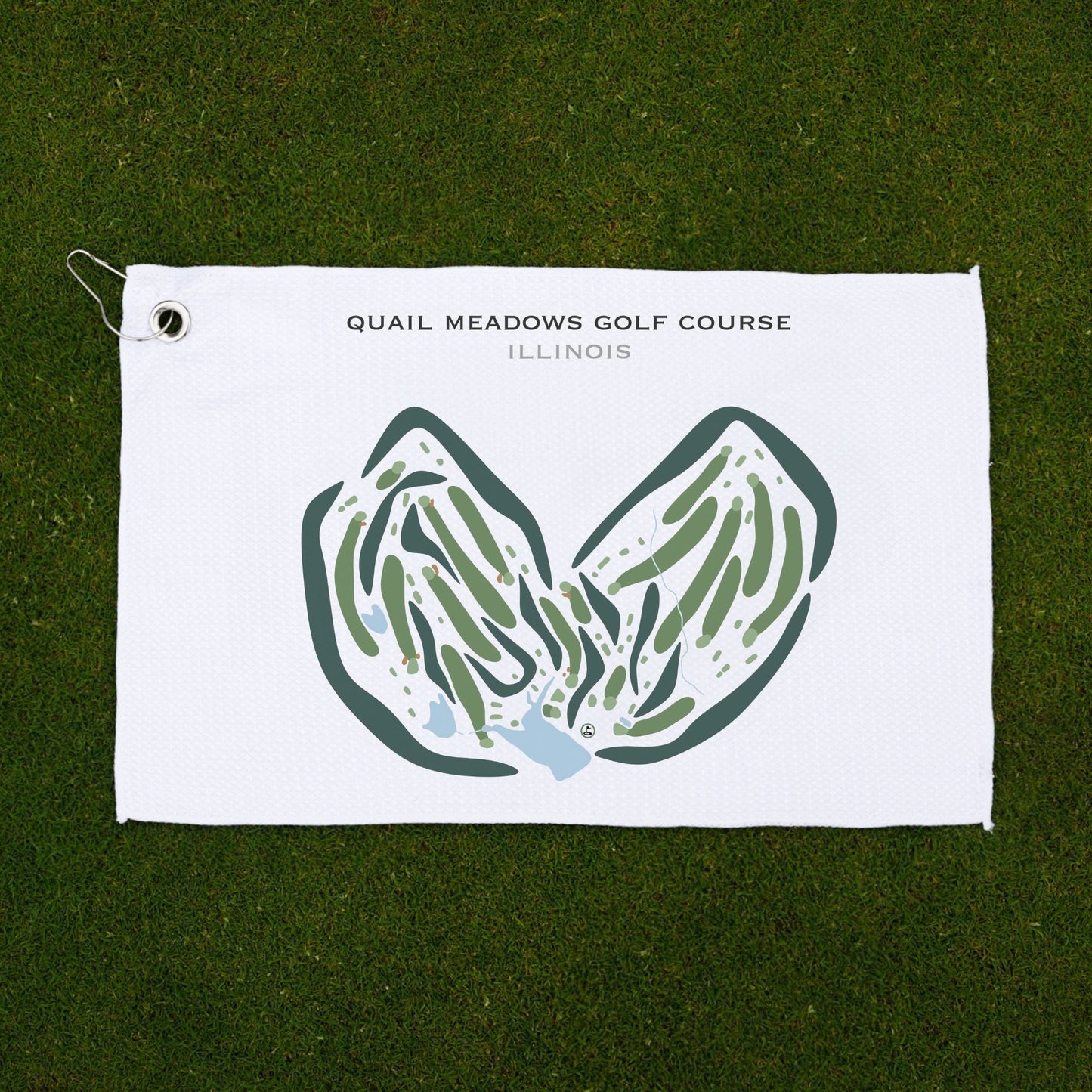 Quail Meadows Golf Course, Illinois - Printed Golf Courses