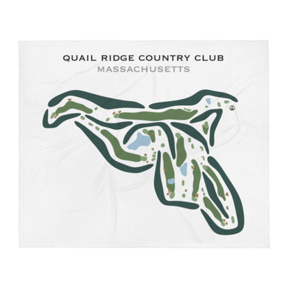 Quail Ridge Country Club, Massachusetts - Printed Golf Courses