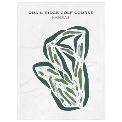 Quail Ridge Golf Course, Kansas - Printed Golf Courses