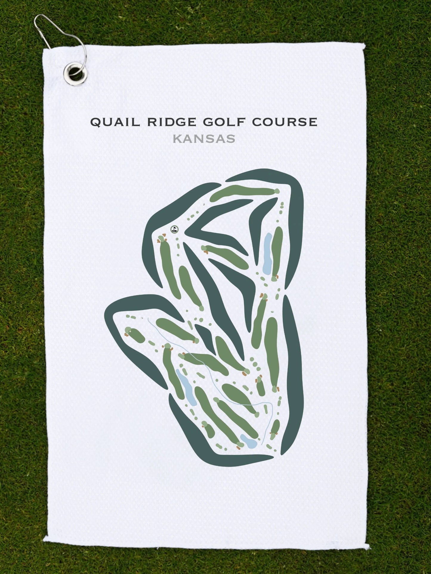 Quail Ridge Golf Course, Kansas - Printed Golf Courses