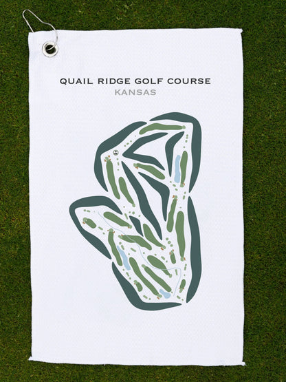 Quail Ridge Golf Course, Kansas - Printed Golf Courses