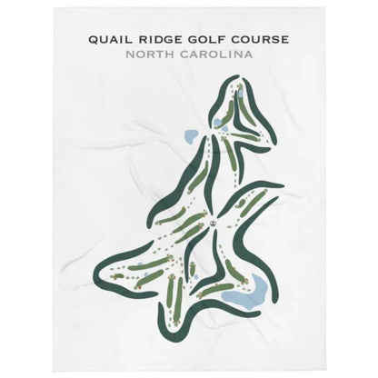 Quail Ridge Golf Course, North Carolina - Printed Golf Courses