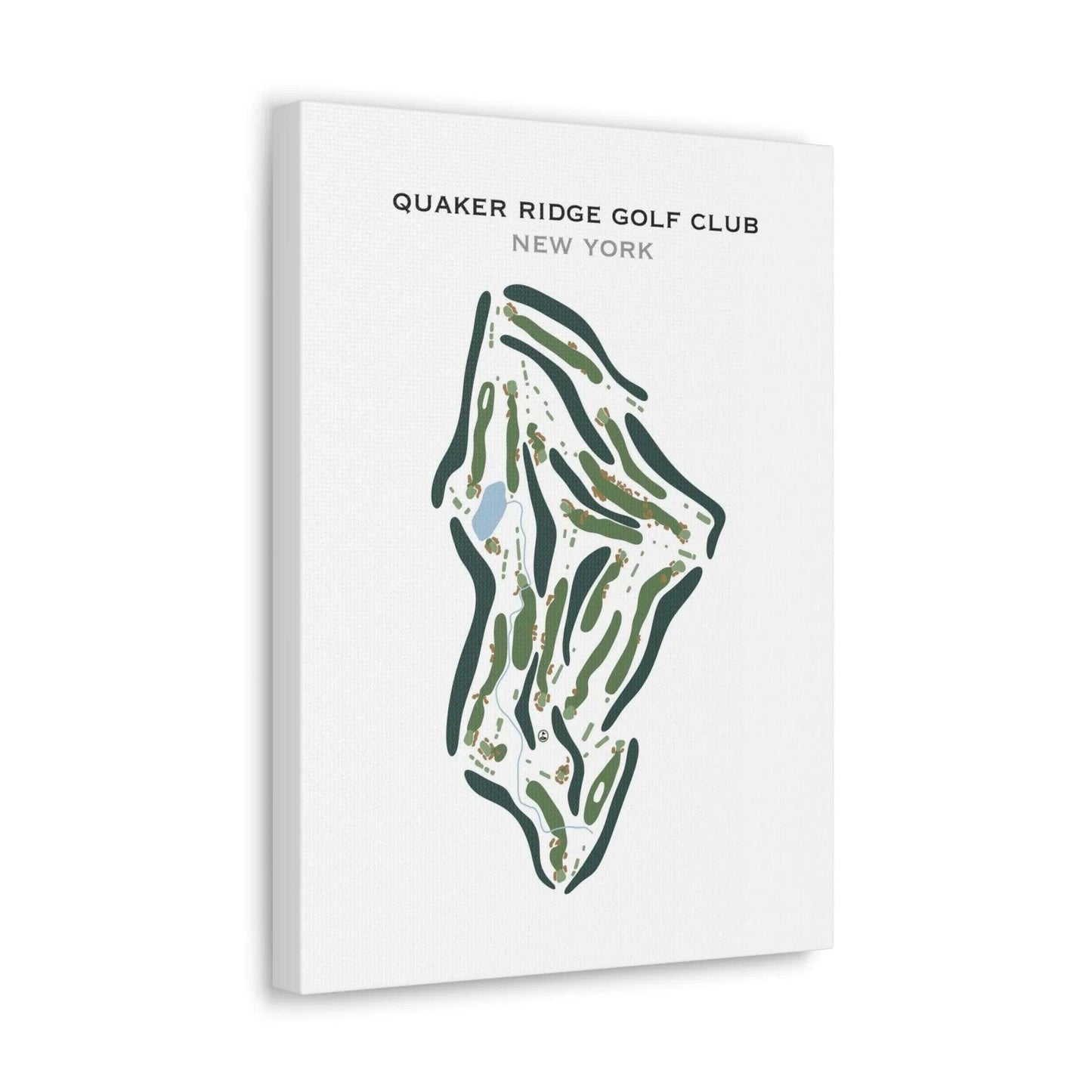 Quaker Ridge Golf Club, New York - Printed Golf Course
