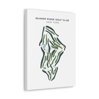 Quaker Ridge Golf Club, New York - Printed Golf Course