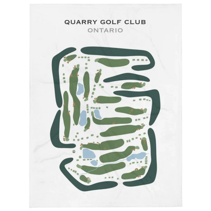 Quarry Golf Club, Ontario, Canada - Printed Golf Courses