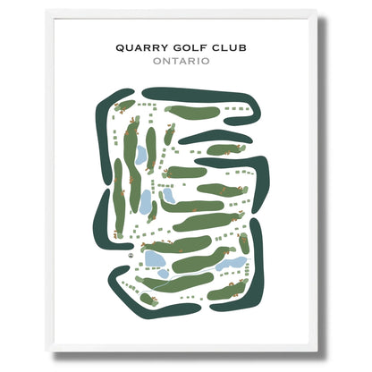 Quarry Golf Club, Ontario, Canada - Printed Golf Courses