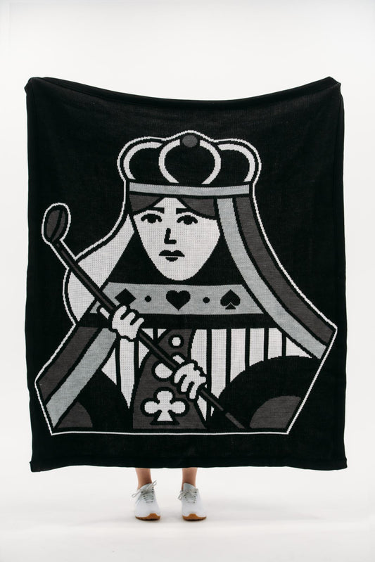Queen of Clubs Throw