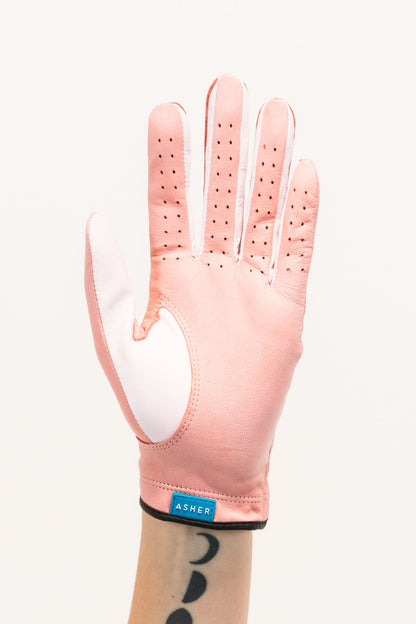 Golf Glove Pink Queen of Clubs