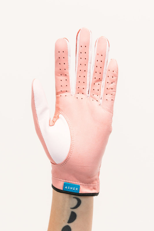 Golf Glove Pink Queen of Clubs
