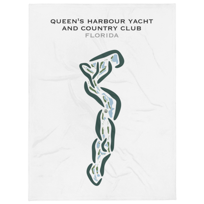 Queen's Harbour Yacht & Country Club, Florida - Printed Golf Courses