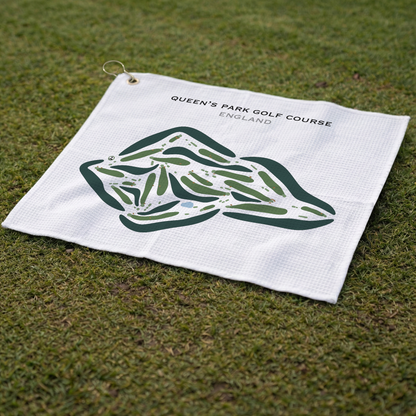 Queens Park Golf Course, England - Printed Golf Courses