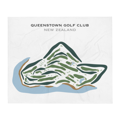 Queenstown Golf Club, New Zealand - Printed Golf Courses