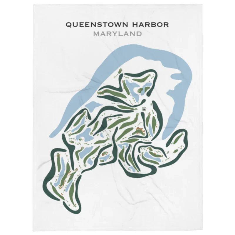 Queenstown Harbor Golf, Maryland - Printed Golf Courses