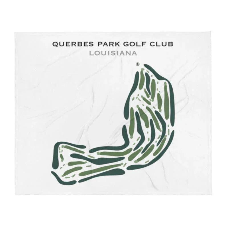 Querbes Park Golf Club, Louisiana - Printed Golf Course