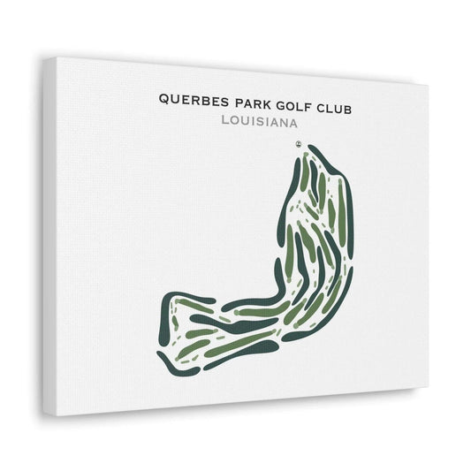 Querbes Park Golf Club, Louisiana - Printed Golf Course