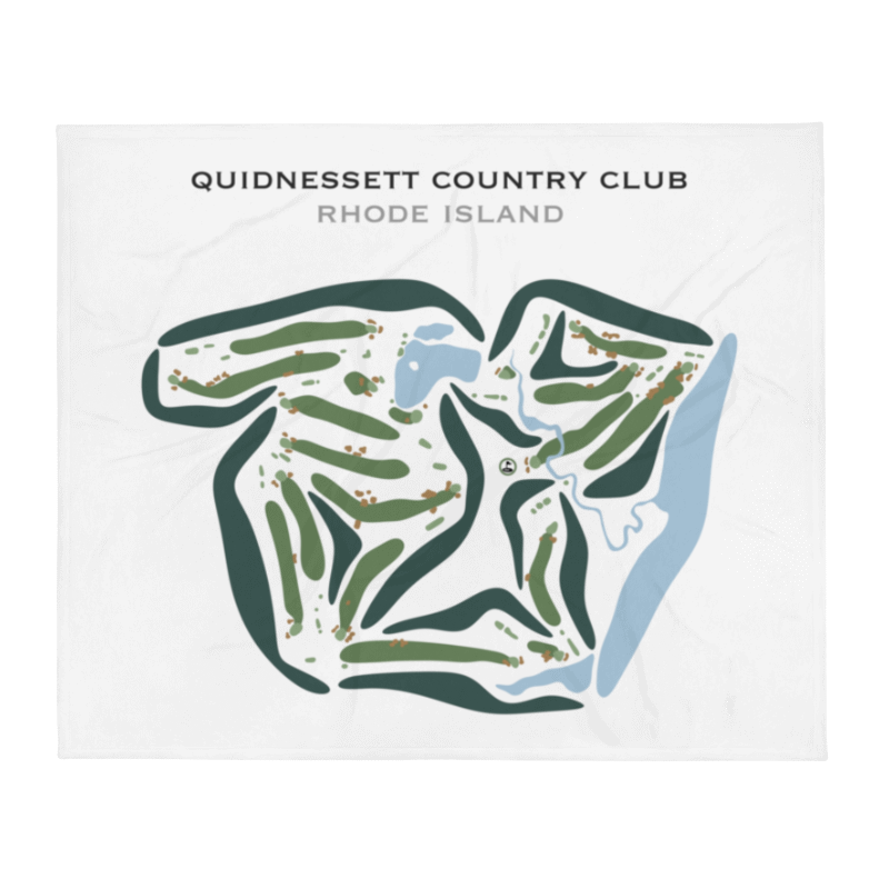 Quidnessett Country Club, Rhode Island - Printed Golf Courses