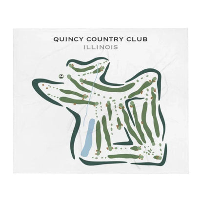 Quincy Country Club, Illinois - Printed Golf Courses