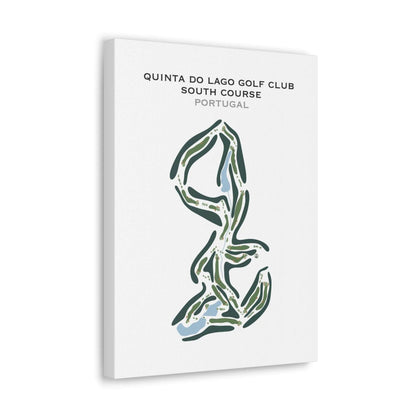 Quinta do Lago South Golf Course, Portugal - Printed Golf Course