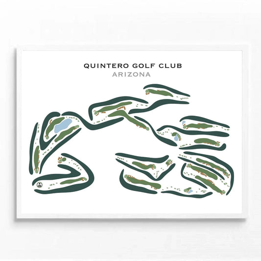 Quintero Golf Club, Arizona - Printed Golf Courses