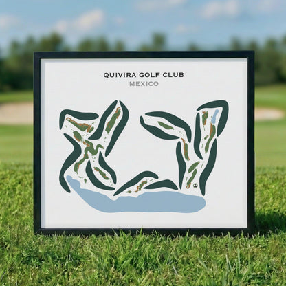 Quivira Golf Club, Mexico - Printed Golf Courses