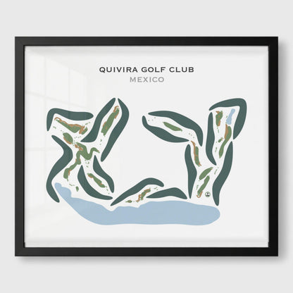 Quivira Golf Club, Mexico - Printed Golf Courses