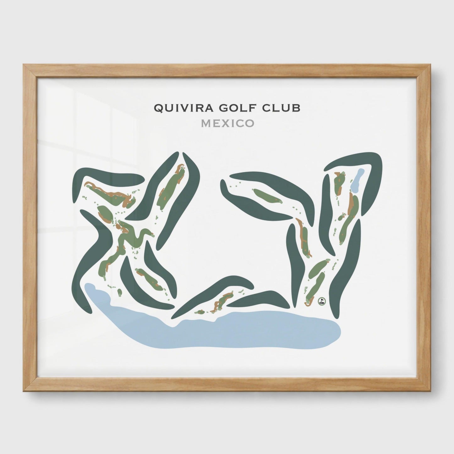 Quivira Golf Club, Mexico - Printed Golf Courses