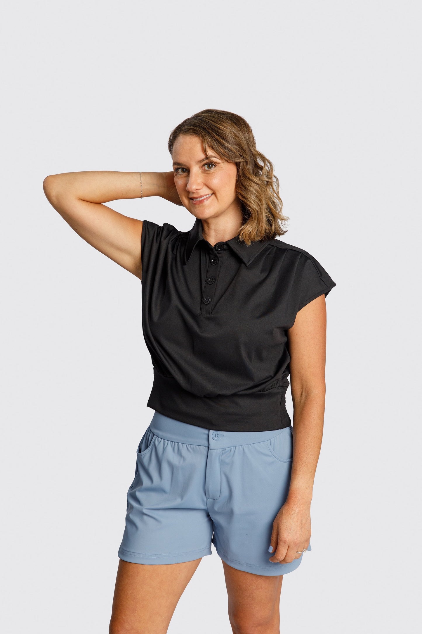 Amelia Cap Sleeve Top