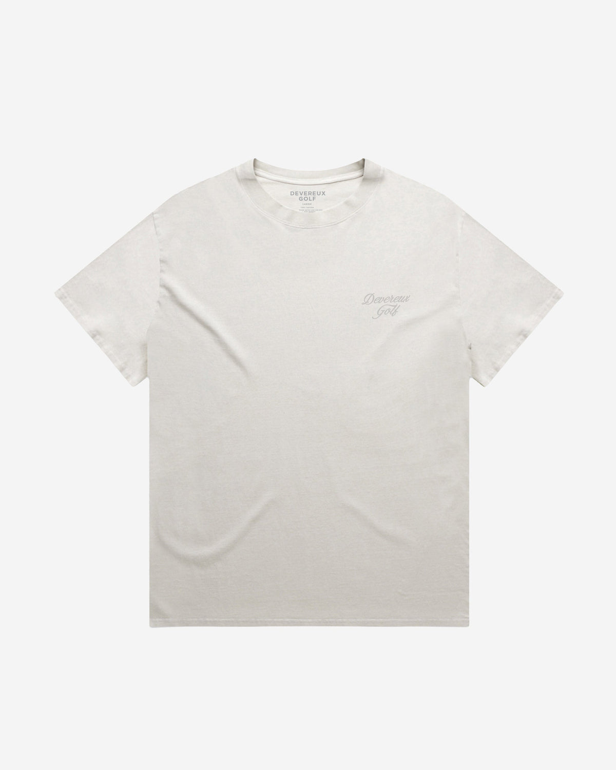 Faded Skull Caddie Tee - Faded Bone