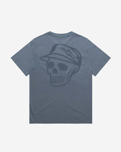 Faded Skull Caddie Tee -  Faded Indigo