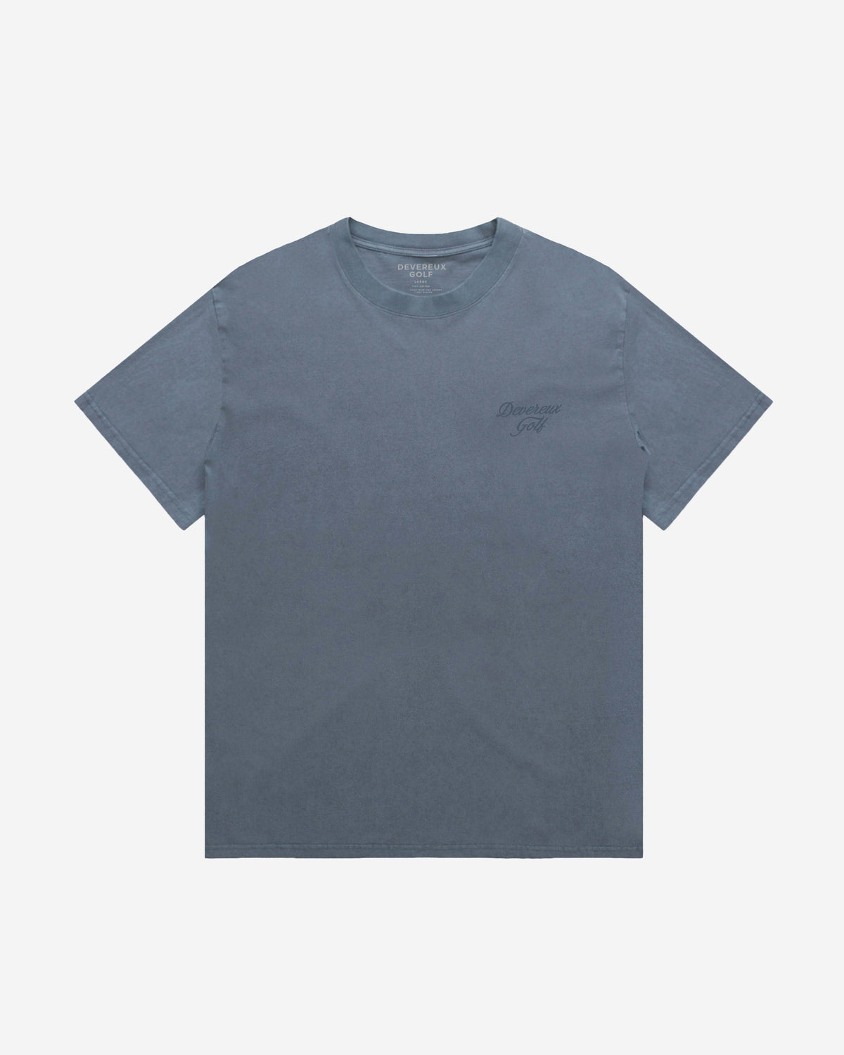 Faded Skull Caddie Tee -  Faded Indigo