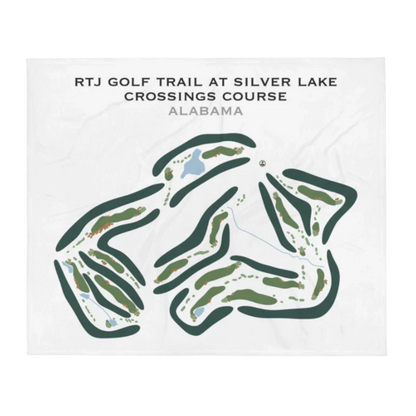 RTJ Golf Trail at Silver Lakes, Crossings Course, Alabama - Printed Golf Courses