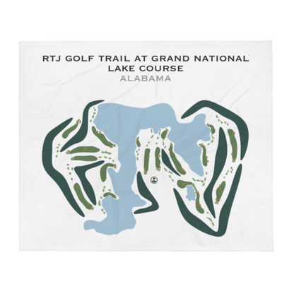RTJ Golf Trail at Grand National Golf Course, Alabama - Printed Golf Courses
