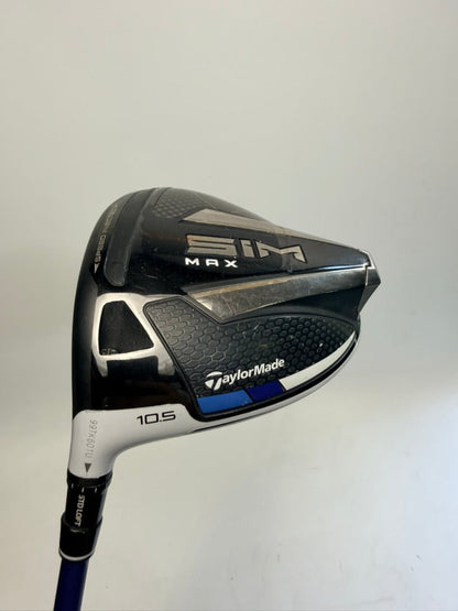 TaylorMade SIM Max Driver 10.5° Diamana 62 x5ct Stiff LH Used