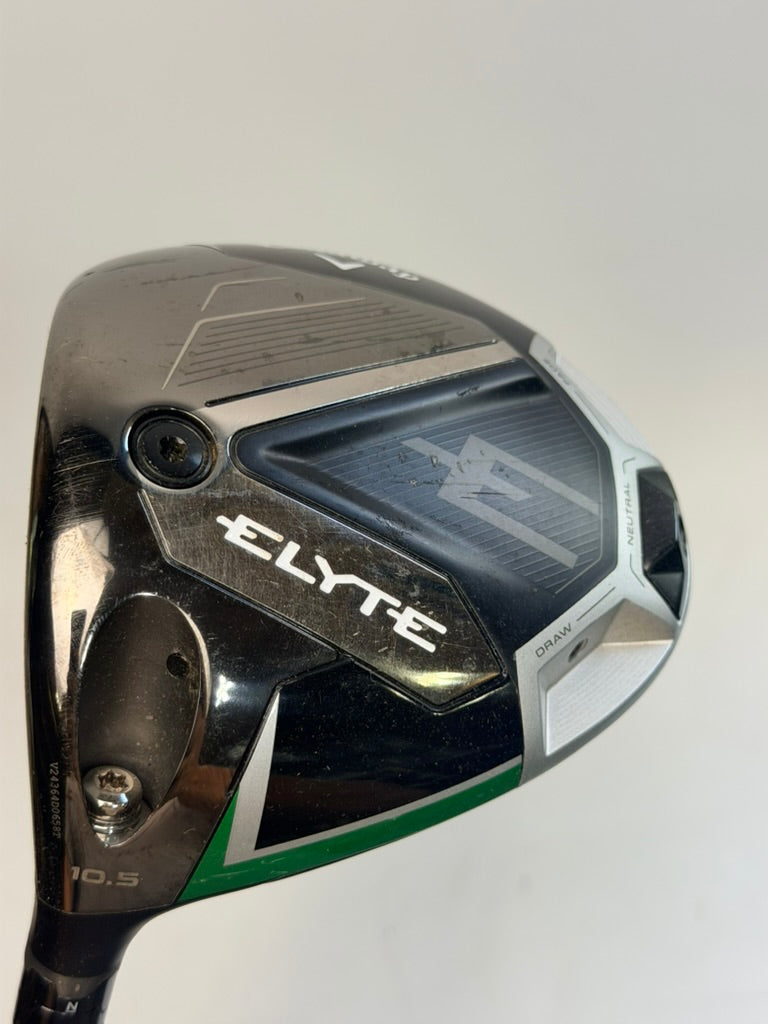 Callaway Elyte Driver 10.5° Denali 50g 5.5 Regular LH Used