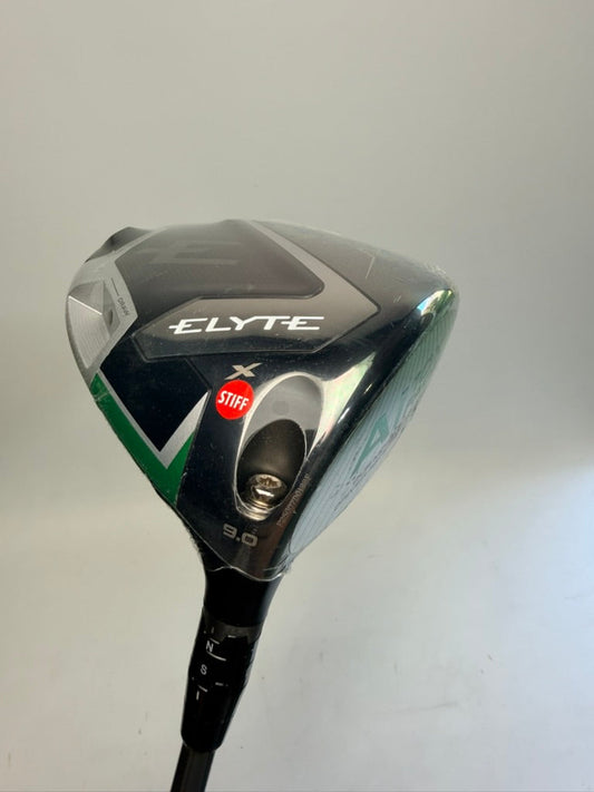 Callaway Elyte X Driver 9° Denali 50g 6.0 Stiff RH New w/ Headcover